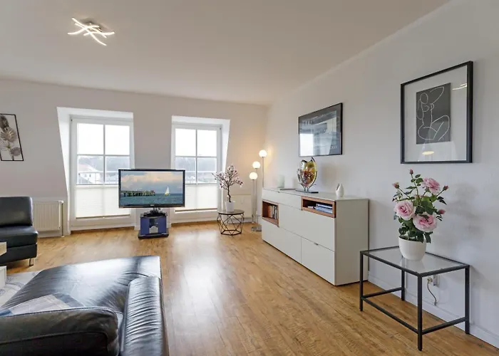 Haus Olymp 33 West Maisonette Strandnah Aufzug *