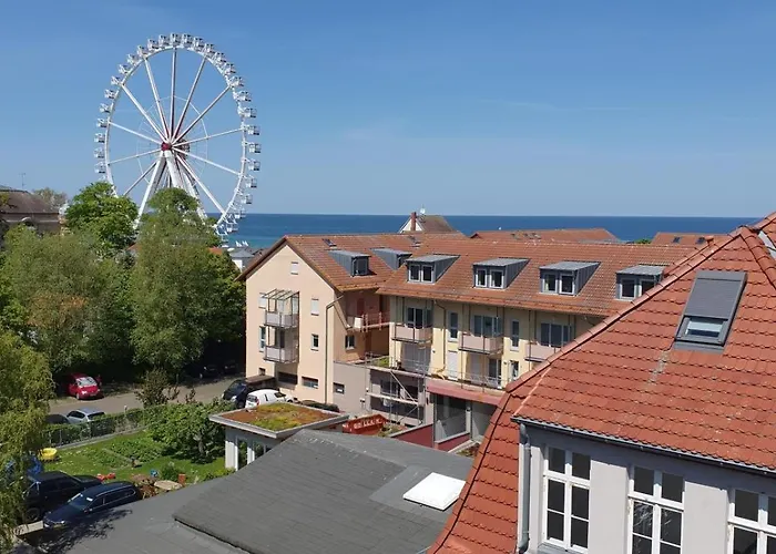 Haus Olymp 33 West Maisonette Strandnah Aufzug Ostseebad Kühlungsborn